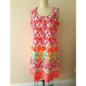 Ronni Nicole coral dress NWOT